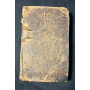 1835 Antique School Book Speaking Rhetorical Reader Speech Public  Speaking